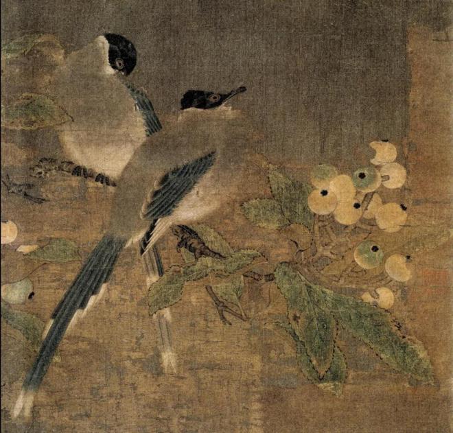 枇杷》仅展一日深港艺术同时发声开元棋牌一周观展｜宋画《山鹊(图7)